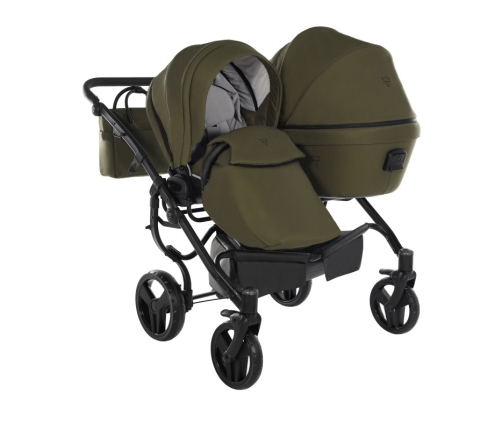 Junama Termo Line Tex Duo 03 Olive Dvīņu Ratiņi 2in1