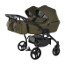 Junama Termo Line Tex Duo 03 Olive Dvīņu Ratiņi 2in1