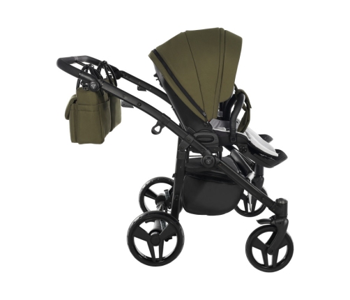 Junama Termo Line Tex Duo 03 Olive Коляска для двойняшек 2in1