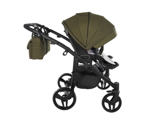 Junama Termo Line Tex Duo 03 Olive Коляска для двойняшек 2in1