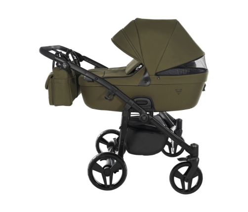 Junama Termo Line Tex Duo 03 Olive Коляска для двойняшек 2in1