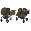 Junama Termo Line Tex Duo 03 Olive Dvīņu Ratiņi 2in1