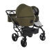 Junama Termo Line Tex Duo 03 Olive Dvīņu Ratiņi 3in1