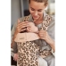 Ķengursoma BabyBjorn Baby Carrier Mini Cotton Beige leopard 021075