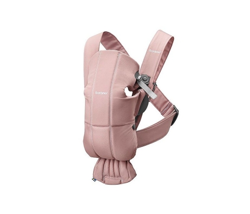 Ķengursoma BabyBjorn Baby Carrier Mini Old rose 021014 Cotton