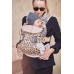 Ķengursoma BabyBjorn ONE Beige Leopard cotton 098075