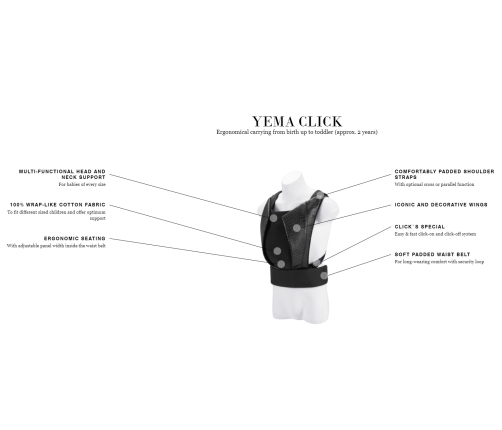 Ķengursoma Cybex Yema Tie Karolina Kurkova One Love