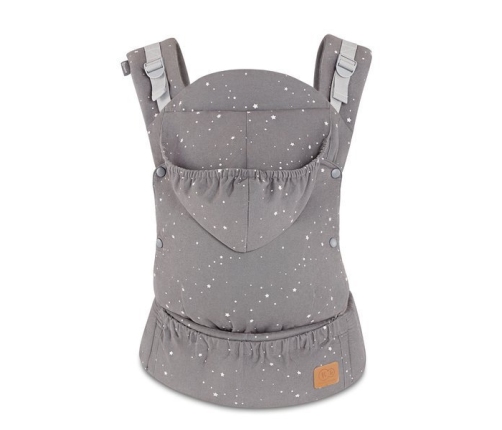 Ķengursoma Kinderkraft Huggy Grey Stars