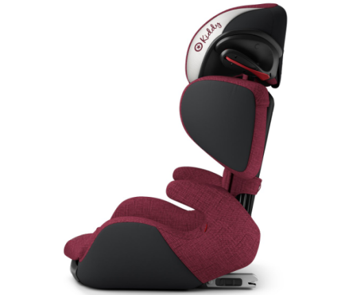 Kiddy Cruiserfix 3 Beet Red Melange - Ice grey Bērnu Autokrēsls 15-36 kg