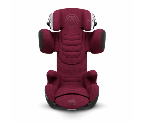 Kiddy Cruiserfix 3 Beet Red Melange - Ice grey Bērnu Autokrēsls 15-36 kg