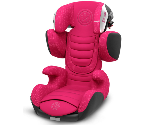 Kiddy Cruiserfix 3 Rubin Pink Bērnu Autokrēsls 15-36 kg