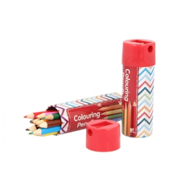 Kids Krafts Детские цветные карандаши с точилкой в удобной упаковке 10 шт.