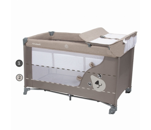 Kidwell Blissy Beige 3в1 Манеж-Кровать + Аксессуары