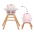 Kidwell Nobis 2in1 Pink Barošanas Krēsls