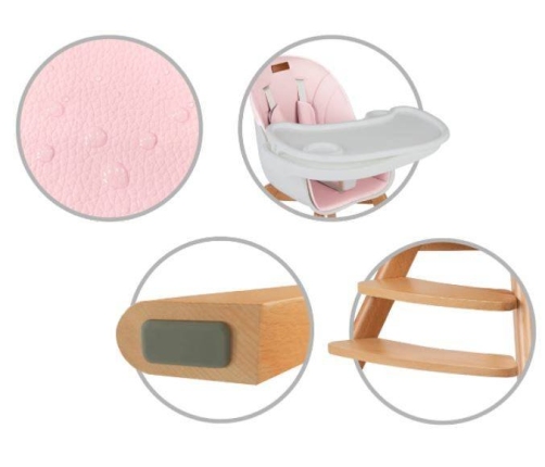 Kidwell Nobis 2in1 Pink Стульчик для кормления