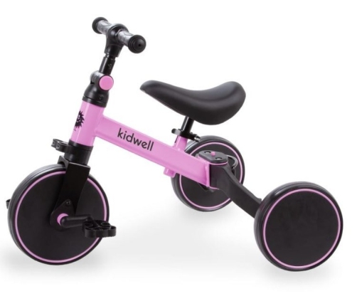 Kidwell Pico Pink Bērnu velosipēds Skrejritenis Trīsritenis Divritenis 3in1