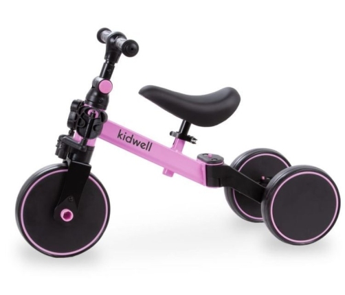 Kidwell Pico Pink Bērnu velosipēds Skrejritenis Trīsritenis Divritenis 3in1