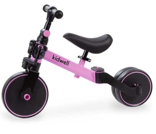 Kidwell Pico Pink Bērnu velosipēds Skrejritenis Trīsritenis Divritenis 3in1