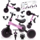 Kidwell Pico Pink Bērnu velosipēds Skrejritenis Trīsritenis Divritenis 3in1