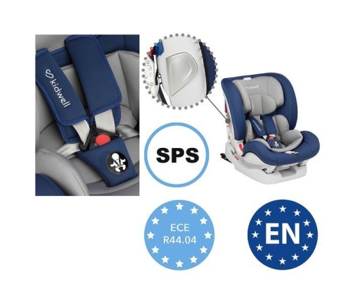 Kidwell SPOT Blue Bērnu Autokrēsls 0-36 kg