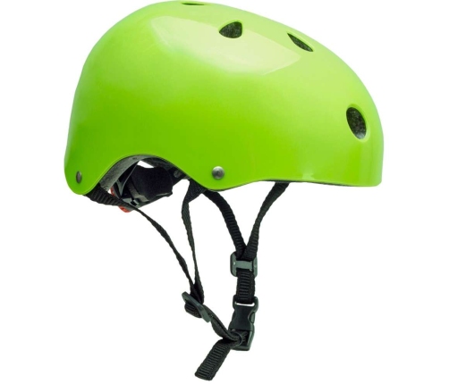 KinderKraft18 Safety Green Сертифицированный, регулируемый шлем для детей  (48-52 cm)