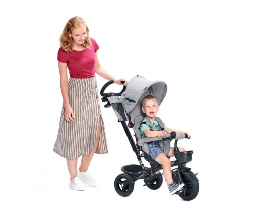 Kinderkraft Aveo Grey Детский трехколесный велосипед