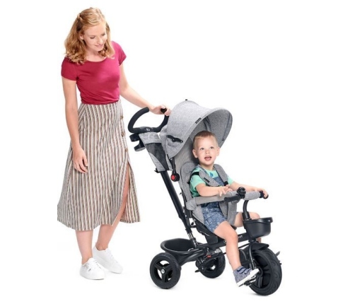 Kinderkraft Aveo Pink Детский трехколесный велосипед