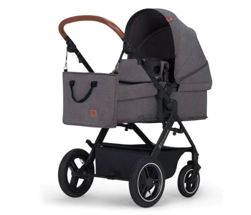 Kinderkraft B-Tour Dark Grey Air Детская Коляска Трансформер 3в1