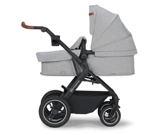 Kinderkraft B-Tour Light Grey Air Bērnu Ratiņi Transformeris 3in1