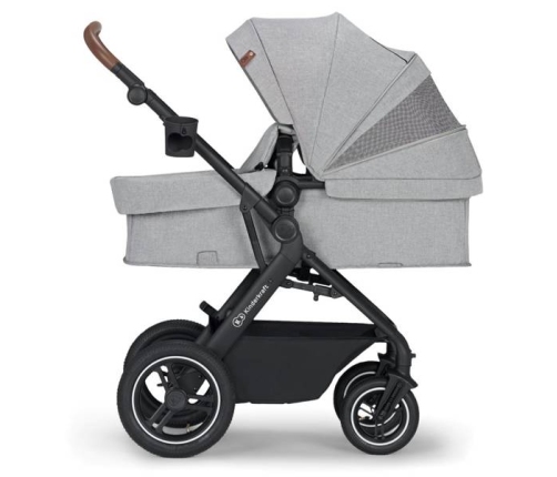 Kinderkraft B-Tour Light Grey Air Bērnu Ratiņi Transformeris 3in1