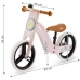 KinderKraft Balance Bike Uniq Pink Līdzsvara Ritenis ar koka rāmi