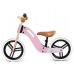 KinderKraft Balance Bike Uniq Pink Līdzsvara Ritenis ar koka rāmi