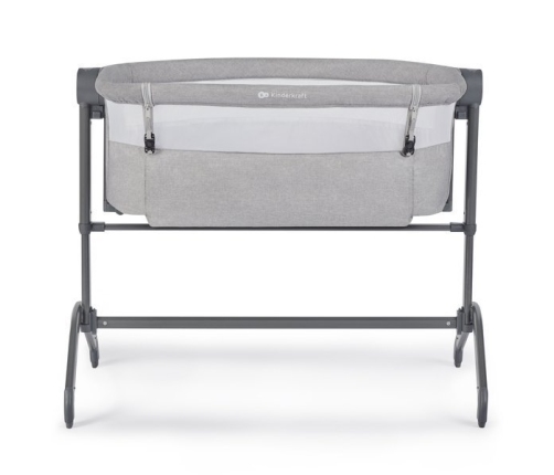 Kinderkraft Bea 2in1 Grey Bērnu gultiņa