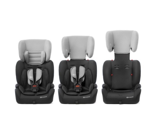 Kinderkraft Concept Black Grey Bērnu Autokrēsls 9-36 kg