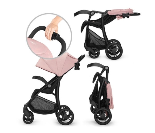 Kinderkraft Cruiser Pink Sporta Ratiņi