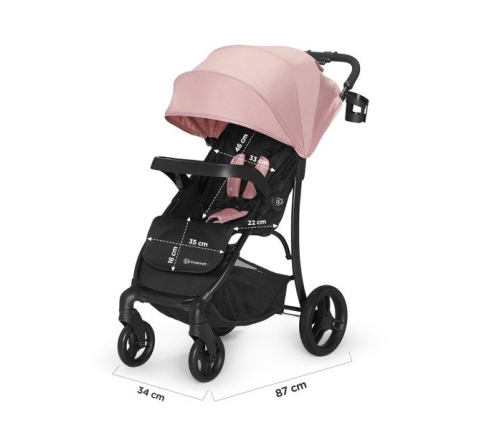 Kinderkraft Cruiser Pink Sporta Ratiņi