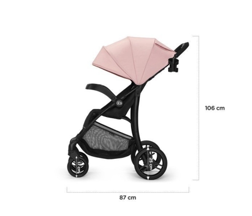 Kinderkraft Cruiser Pink Sporta Ratiņi