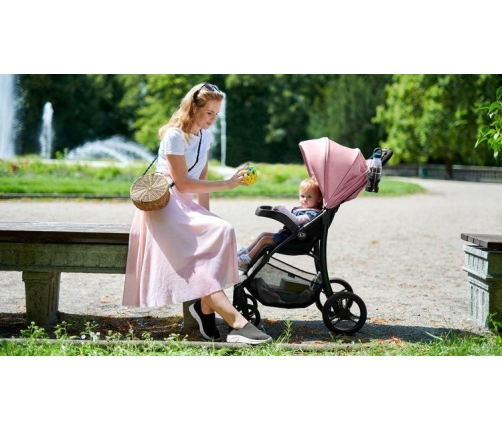 Kinderkraft Cruiser Pink Sporta Ratiņi