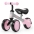 KinderKraft Cutie Pink Беговел Велосипед с металлической рамой