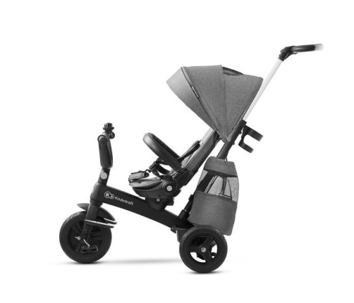 Kinderkraft EASYTWIST 5in1 Platinum grey Детский трехколесный велосипед