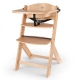 Kinderkraft Enock Wooden 3in1 Barošanas Krēsls