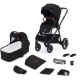 Kinderkraft Everyday Black Bērnu Ratiņi 2in1