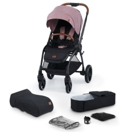 Kinderkraft Evolution + Cocoon Mauvelous Pink Прогулочная Коляска 2 в 1