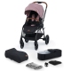 Kinderkraft Evolution + Cocoon Mauvelous Pink Прогулочная Коляска 2 в 1