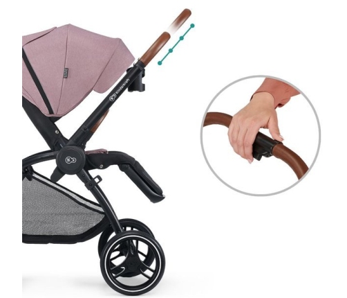 Kinderkraft Evolution + Cocoon Mauvelous Pink Прогулочная Коляска 2 в 1