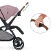 Kinderkraft Evolution + Cocoon Mauvelous Pink Прогулочная Коляска 2 в 1