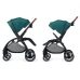 Kinderkraft Evolution + Cocoon Midnight Green Прогулочная Коляска 2 в 1