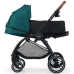 Kinderkraft Evolution + Cocoon Midnight Green Прогулочная Коляска 2 в 1