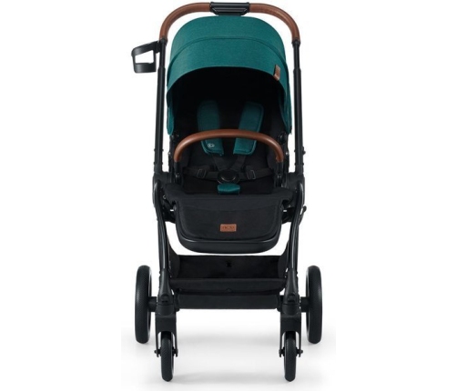 Kinderkraft Evolution + Cocoon Midnight Green Прогулочная Коляска 2 в 1