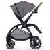 Kinderkraft Evolution + Cocoon Platinum Grey Sporta Ratiņi 2in1